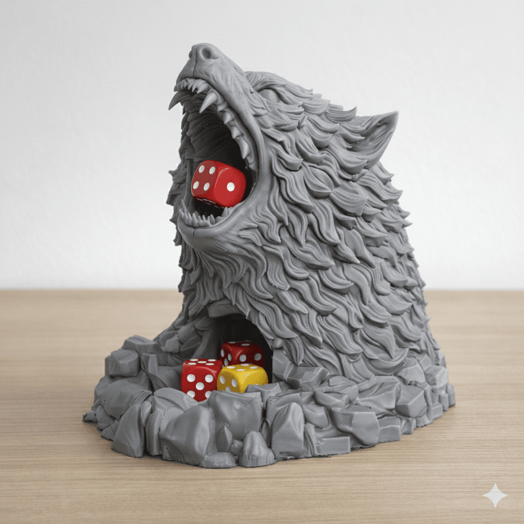 Wolf Dice tower thumbnail 3