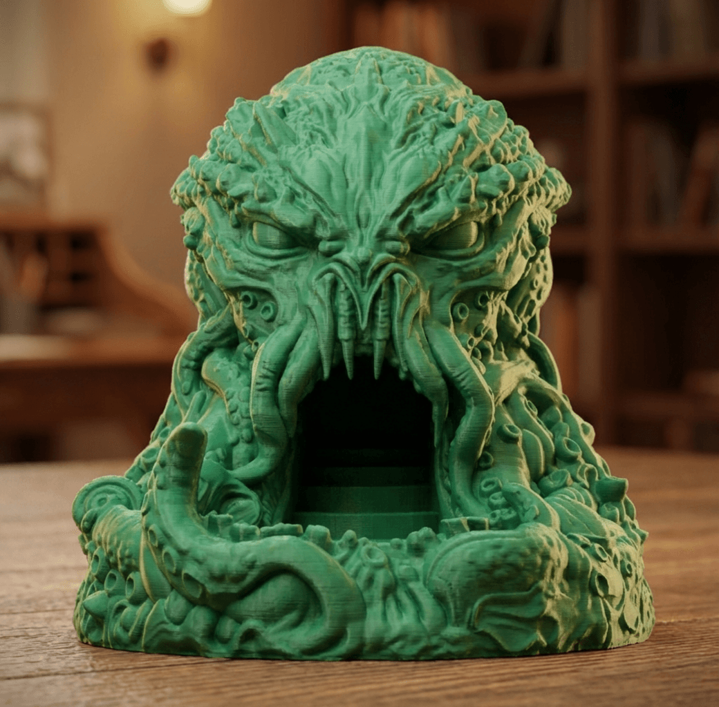 Cthulhu Dice Tower view 1