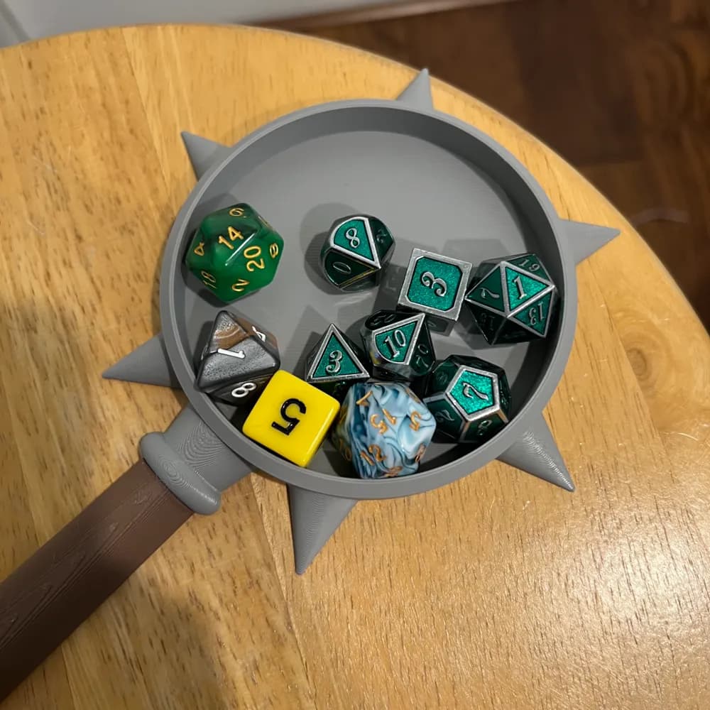 DnD Morningstar Dice Tray thumbnail 3