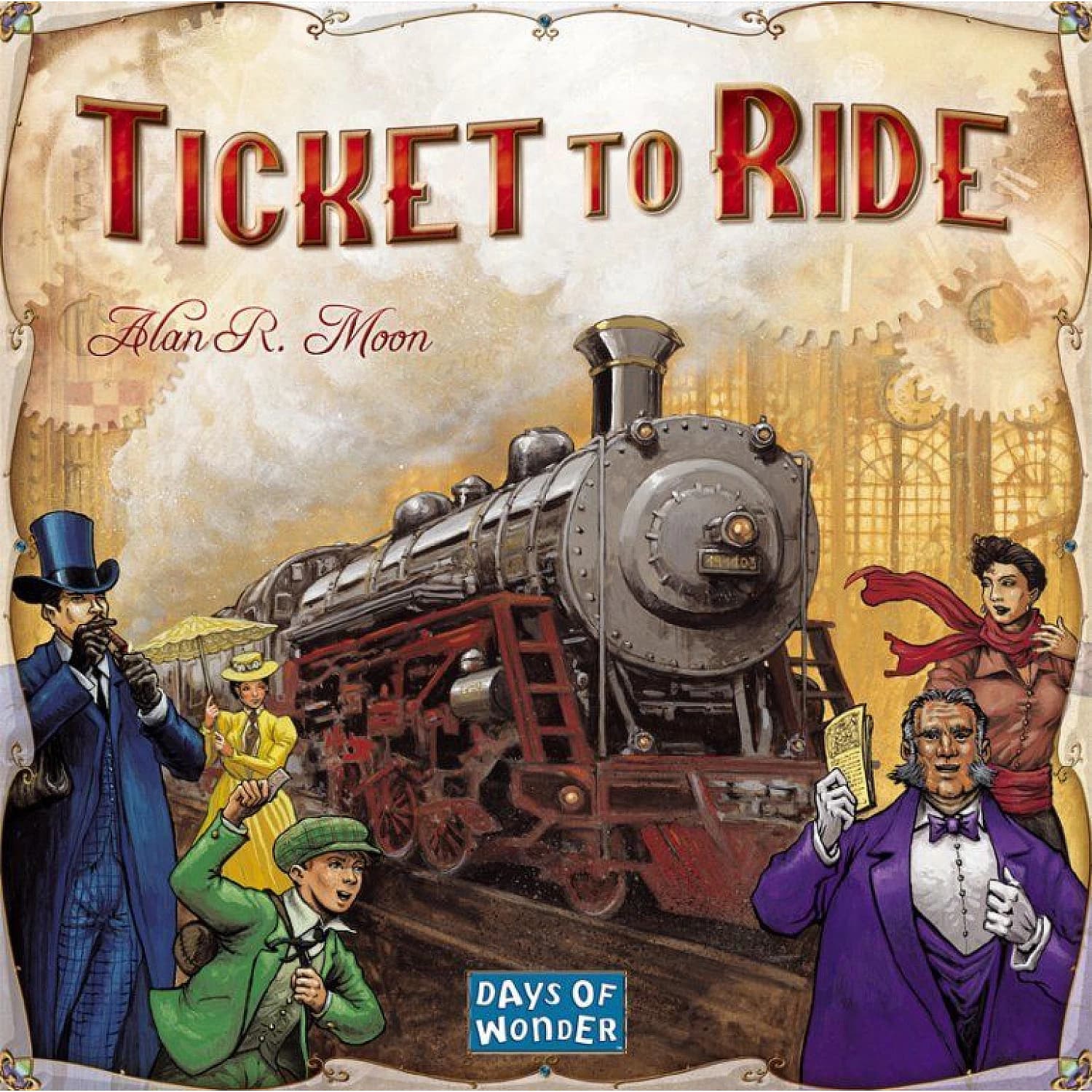 Ticket to Ride Game + Insert Combo
