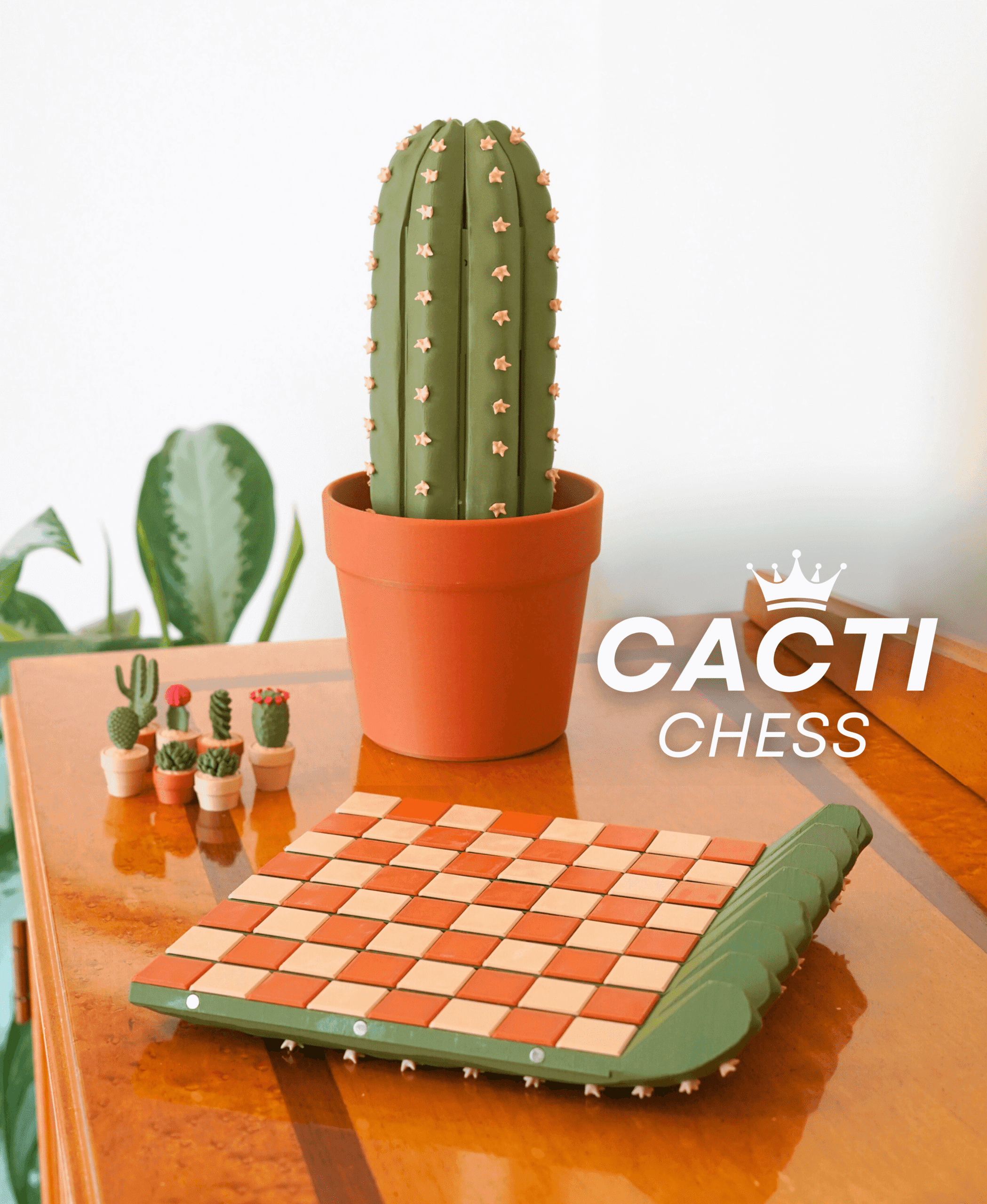 Cactus Chess Set thumbnail 2
