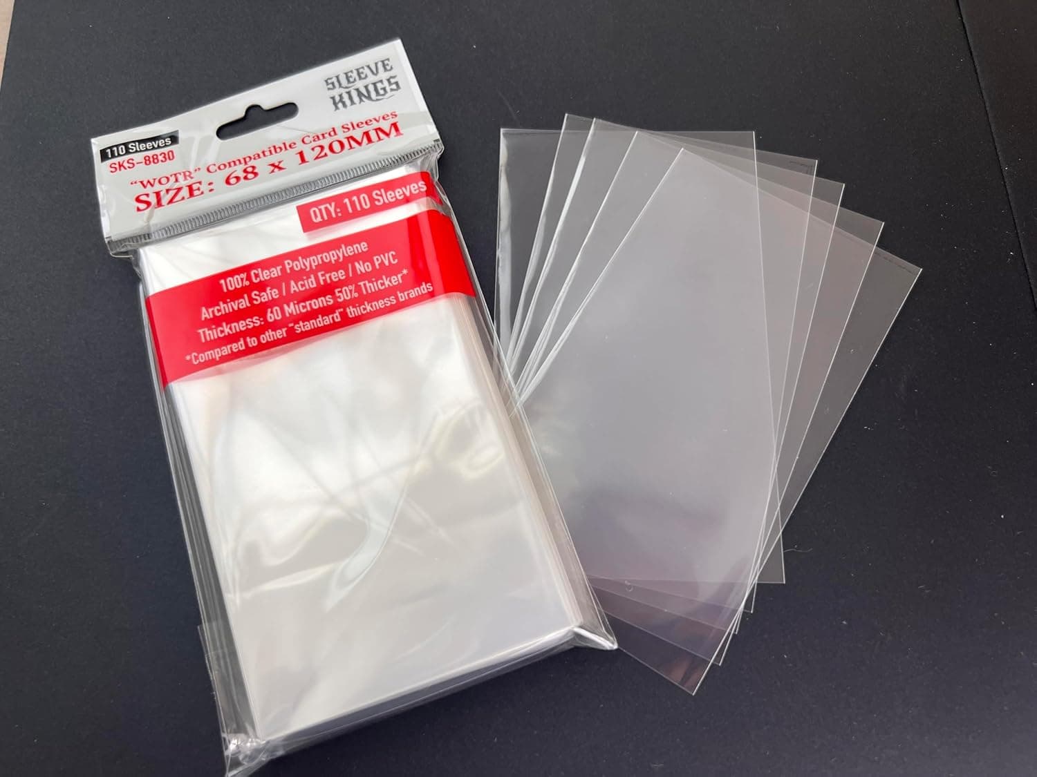 Sleeve Kings 68x120mm (110) thumbnail 2