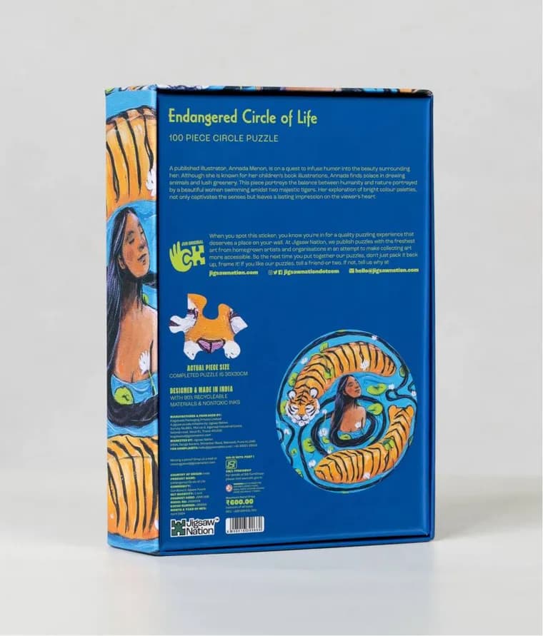 Endangered Circle of Life | 100 pc Jigsaw Puzzle thumbnail 2