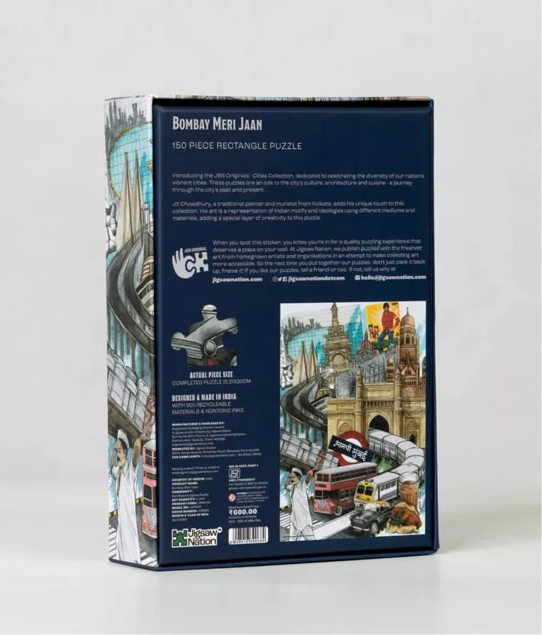 Bombay Meri Jaan | 150 pc Jigsaw Puzzle thumbnail 4
