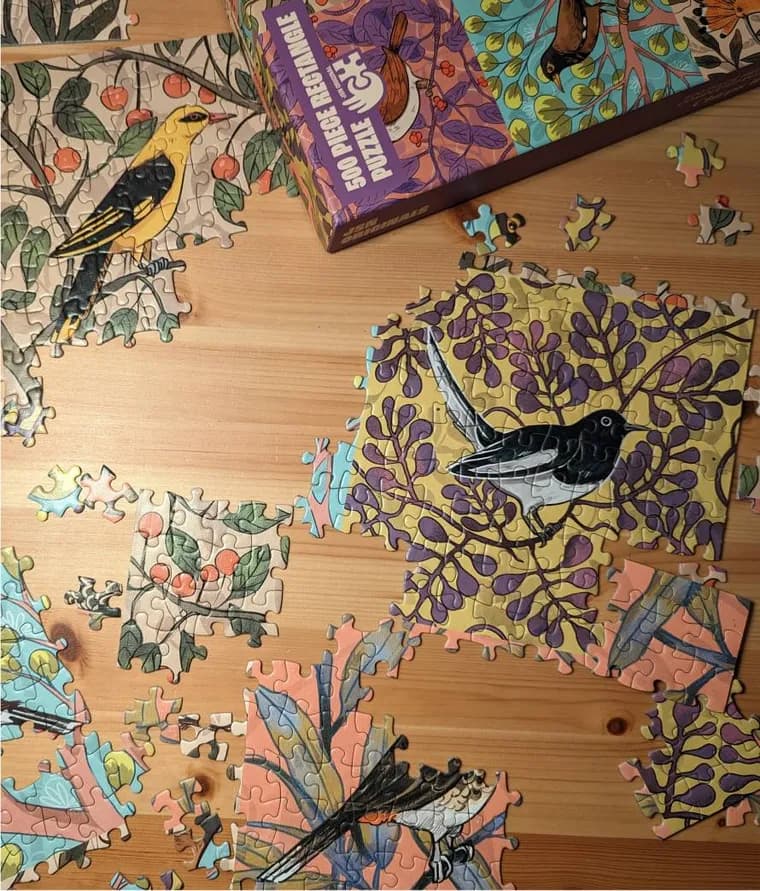Chirps from India 500 Piece puzzle thumbnail 6