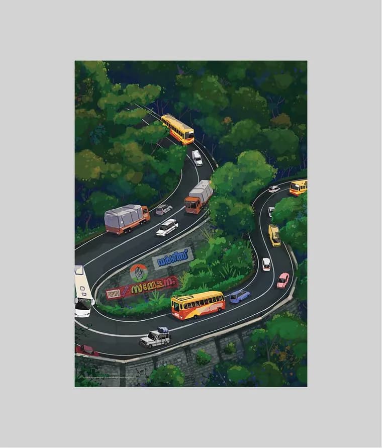 Wayanad Churam | 150 pc Jigsaw Puzzle thumbnail 2