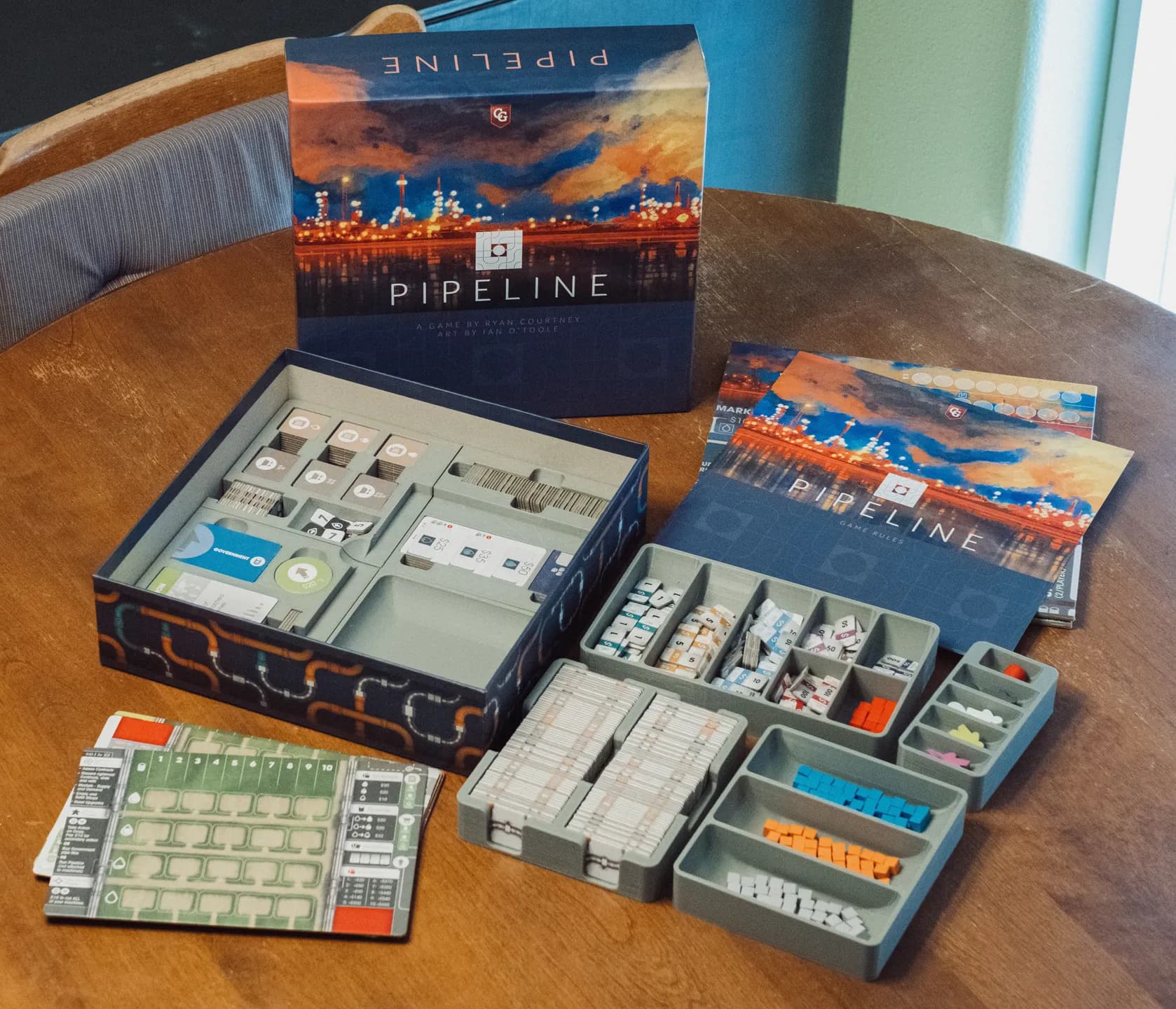 Pipelines board game insert thumbnail 2