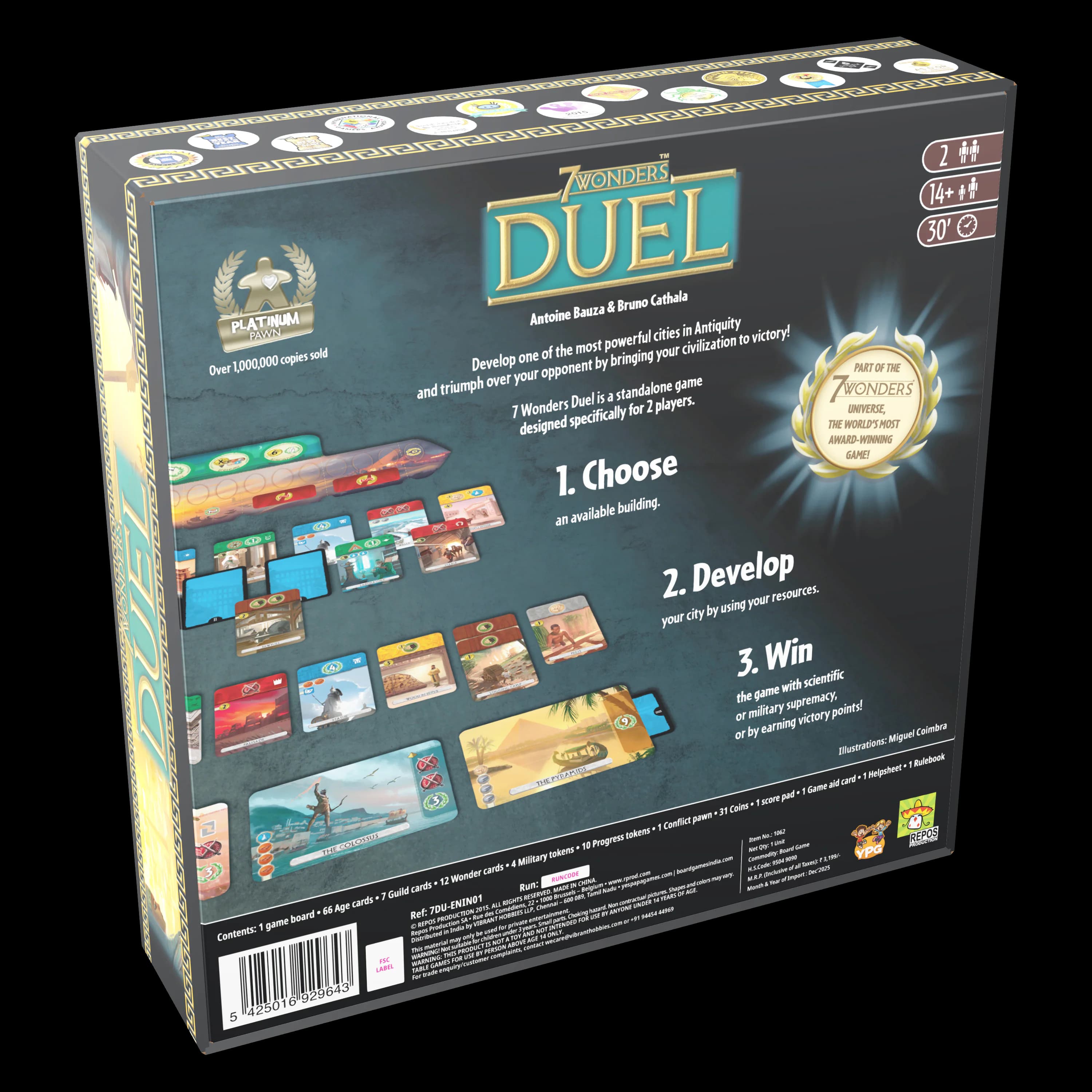 7 Wonders Duel Game Bundle view 1