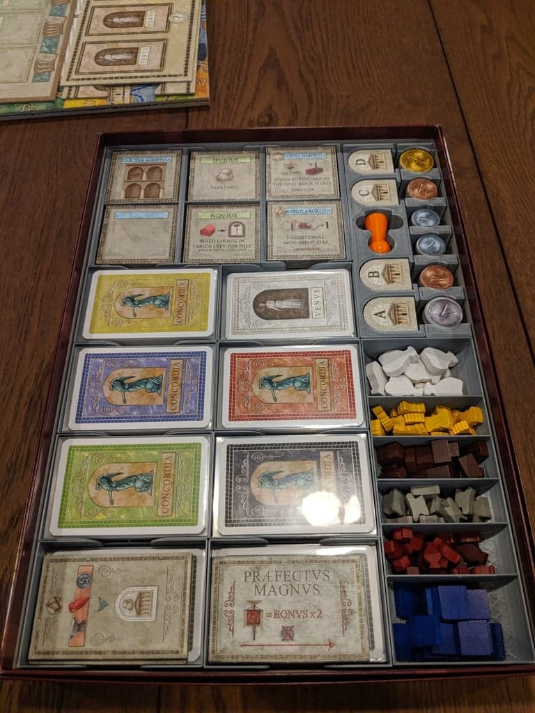 Concordia + All Expansions Organizer view 1