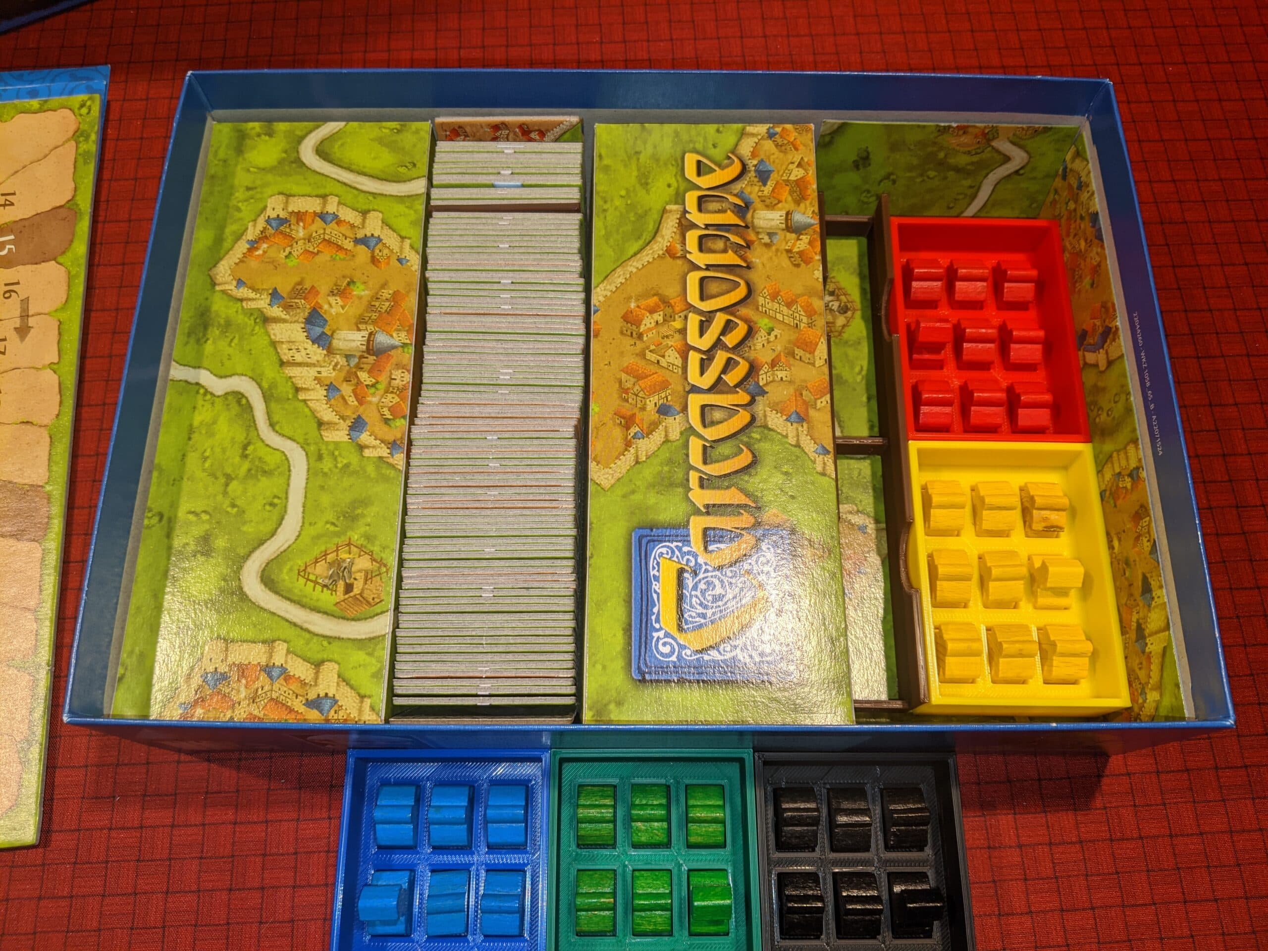 Carcassonne Board Game Insert view 1