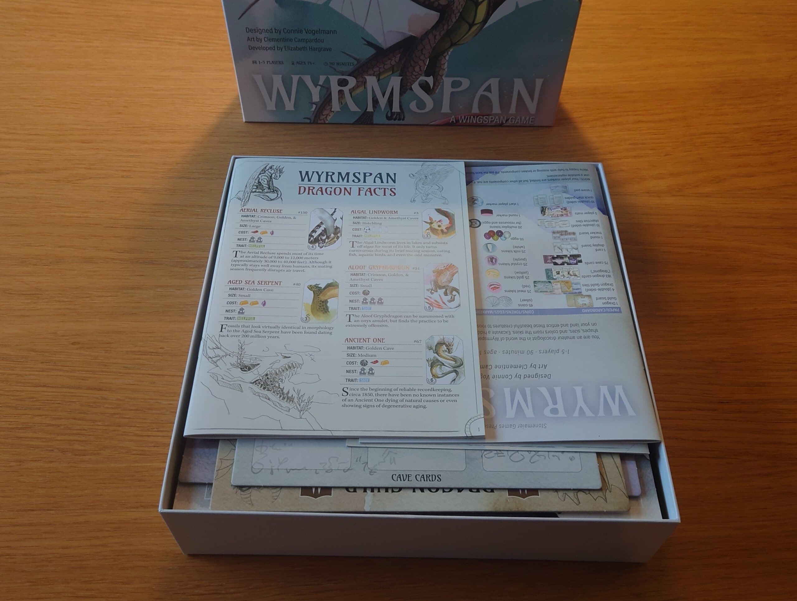 Wyrmspan Insert view 1
