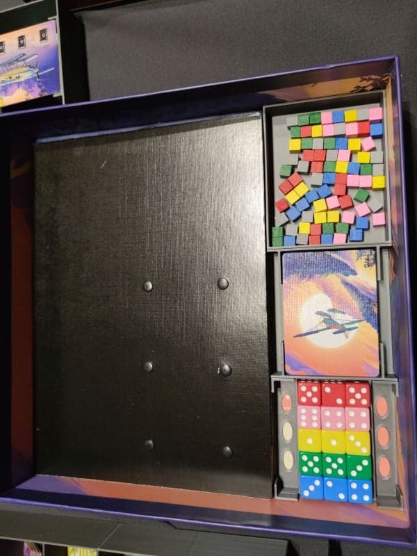 Yukon Airways Board Game Insert view 1