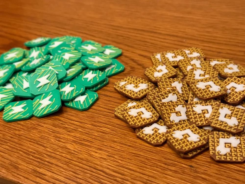 SETI Energy and credit Tokens view 1