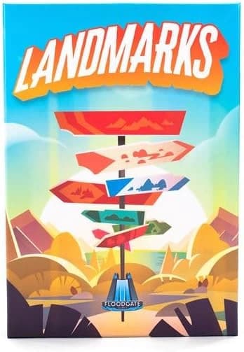 Landmarks board game view 1
