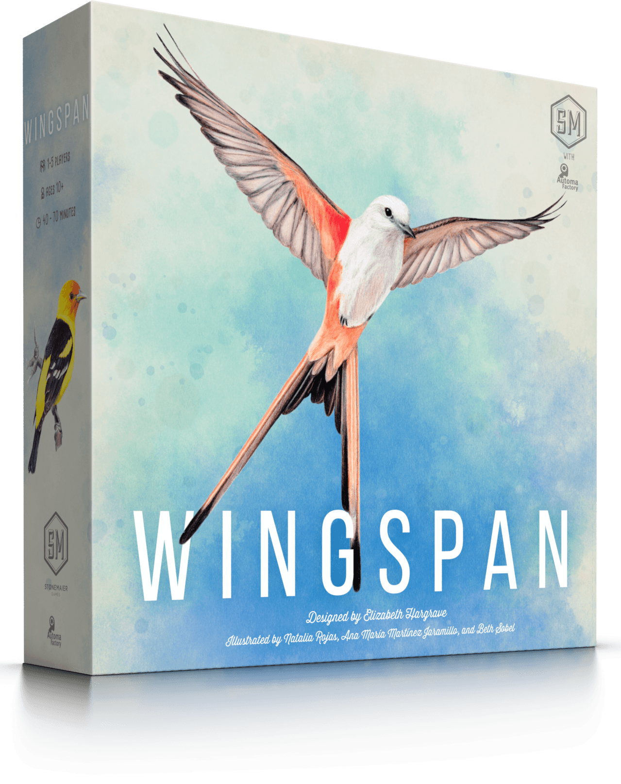 Wingspan Game + Insert view 1